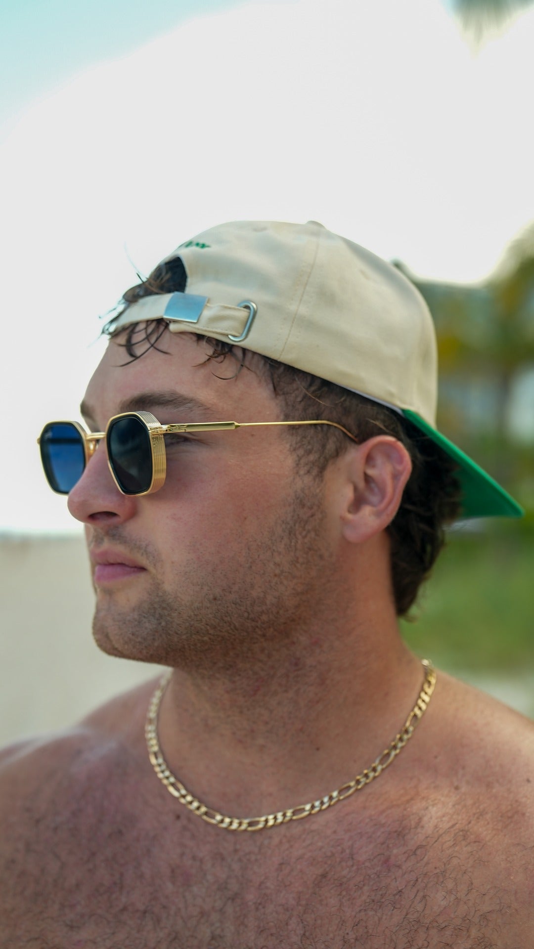 Cream Performance Hat