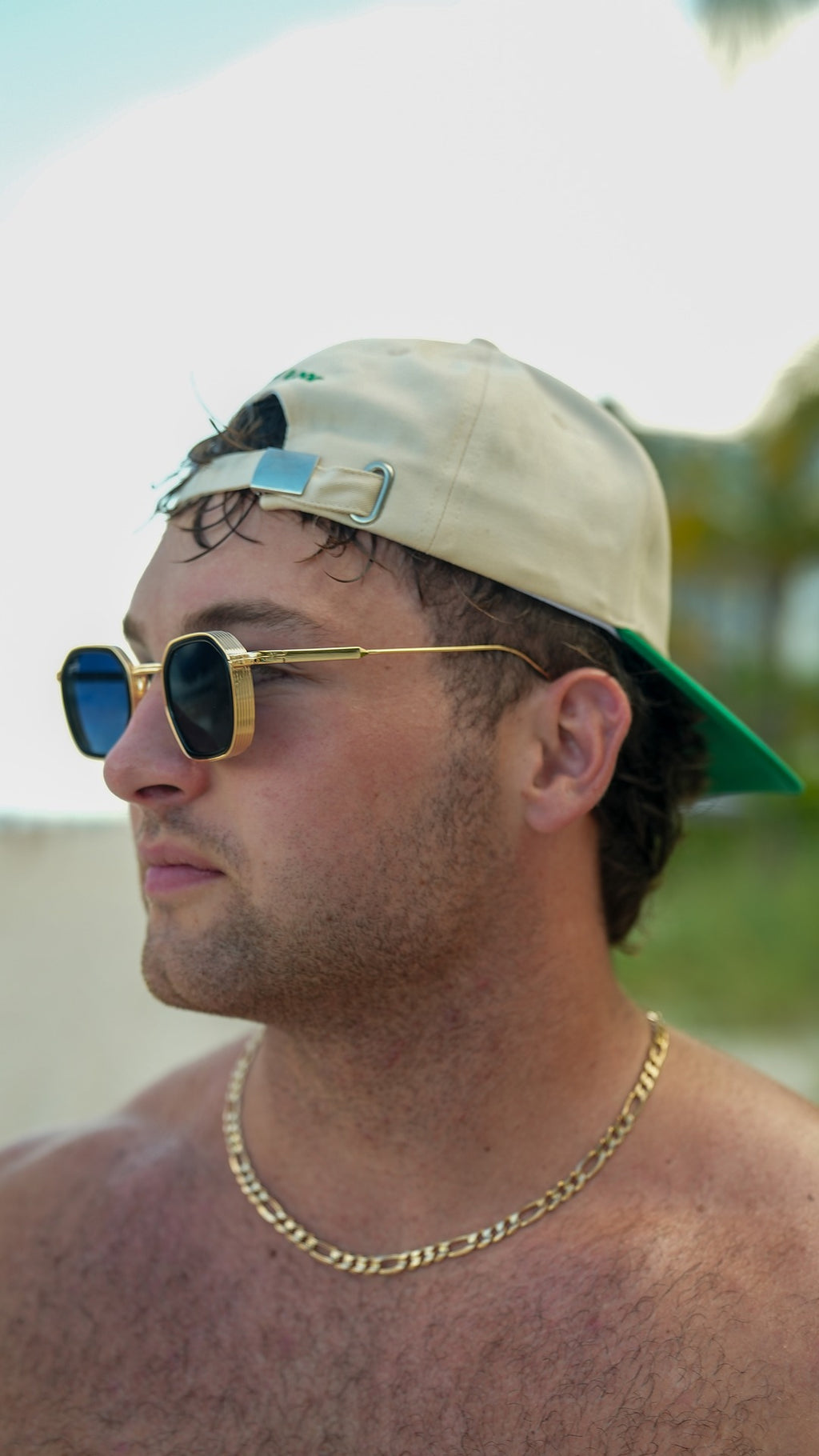 Cream Performance Hat